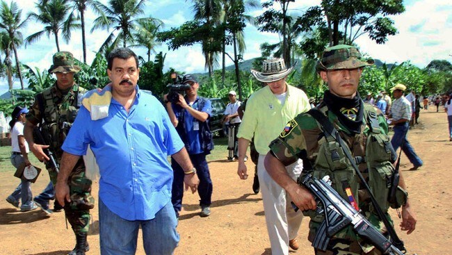 Diego Murillo melde seg sjølv i 2005. (Foto: FREDY AMARILES/AFP) Diego Murillo melde seg sjølv i 2005. (Foto: FREDY AMARILES/AFP)