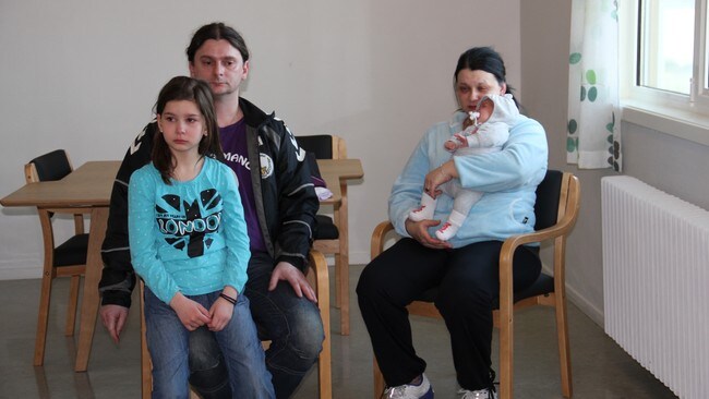 Familien Delic. (Foto: Anne Lognvik/NRK) Familien Delic. (Foto: Anne Lognvik/NRK)