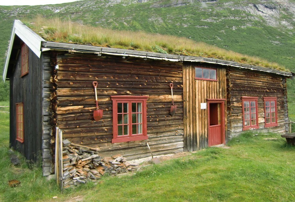 Hovedhytta på setervollen