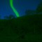 Nordlys over Rødvannet på Langøya