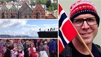 Andrew Evans på tur i Norge (Foto: Andrew Evans)