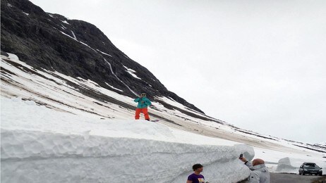 Kyrre før hopp (Foto: Anne Nerbøvik)