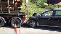 Trafikkulykke på Byrkjelo (Foto: Ida Hjelle)