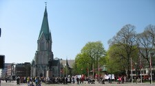 1. mai Kristiansand (Foto: Anne Torhild Nilsen/NRK) 1. mai Kristiansand (Foto: Anne Torhild Nilsen/NRK)