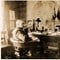 Roald Amundsens sørpolekspedisjon var en norsk ekspedisjon til Antarktis i årene 1910–12. Her er Roald Amundsen i arbeidsrommet på Svartskog før avreise i 1910.