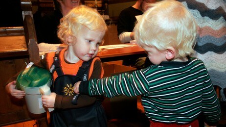 Bøssebærere for første gang (Foto: Erichsen, Jarl Fr./SCANPIX)