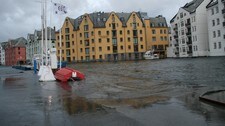 Ålesund flom (Foto: Terje Reite/NRK)