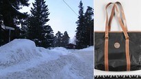 Korsvoll og veske (Foto: NRK/Oslo politidistrikt) Korsvoll og veske (Foto: NRK/Oslo politidistrikt)