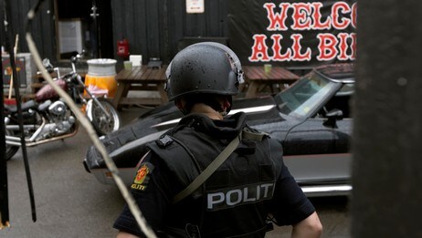 Hells Angels-lokalene på Alnabru (Foto: Poppe, Cornelius/SCANPIX)