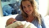Helene Bøksle ble nybakt mamma lørdag. (privat) Helene Bøksle ble nybakt mamma lørdag. (privat)
