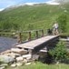 Brua øverst i Svartådalen.
