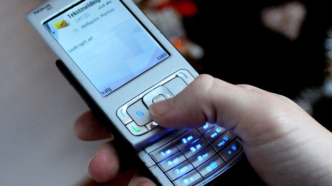 SMS, illustrasjon (Foto: Espen Torgersen/NRK)