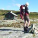 Melands Grønahei ligger nydelig plassert i overgangen mellom nakent grunnfjell og grøntkledt skiferdekke.