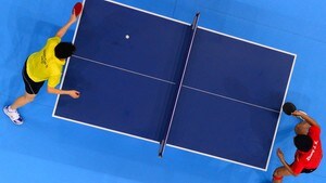 OL i London - bordtennis: Semifinale, menn