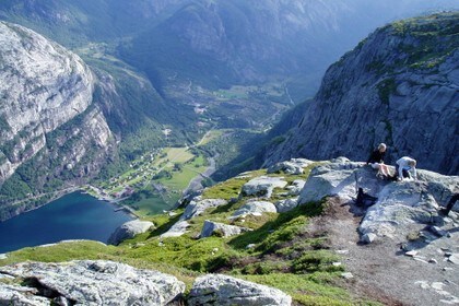 Lysefjorden mot Lysebotn