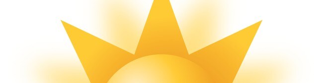 Sol (symbol frå yr.no)