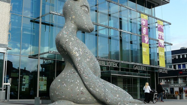 Asker kulturhus (Foto: Asker bibliotek)