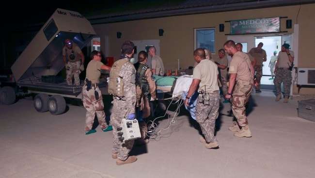 Norske soldater såret i Afghanistan (Foto: Kroken, Lars / Forsvaret/SCANPIX) Norske soldater såret i Afghanistan (Foto: Kroken, Lars / Forsvaret/SCANPIX)