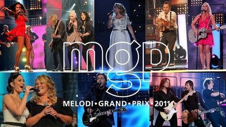 Finaleartistene i MGP 2011 (NRK)