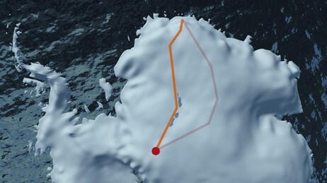 Sjøer under isen på Antarktis (Foto: Nyhetsgrafikk: Åsmund Matzow/NRK) Sjøer under isen på Antarktis (Foto: Nyhetsgrafikk: Åsmund Matzow/NRK)