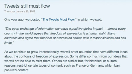 Twitter sensur (Ap)