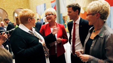 Partileiardebatt på Stortinget (Foto: Bendiksby, Terje/SCANPIX)