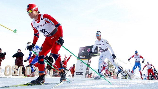 Ski-VM Holmenkollen. 50 km. (Foto: Larsen, Håkon Mosvold/Scanpix)