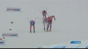 Northug skjærer inn foran Jönsson - Petter Northug sier den beste følelsen han har hatt i et mesterskap var da han skar inn foran Emil Jönsson i sprinten i Val di Fiemme