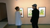 Cohen-kunst i Halden - På sin norgesturne gjør Leonard Cohen i kveld et stopp i Halden. Også utenfor konsert-område på festningen får du oppleve verdensstjernen - på en litt annen måte.