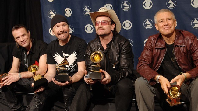 U2 (Foto: SUSAN GOLDMAN/AFP)