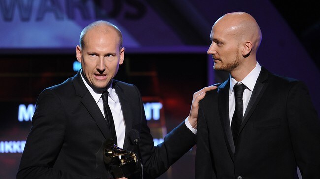 Tor Erik Hermansen og Mikkel S. Eriksen  (Foto: ROBYN BECK/AFP)
