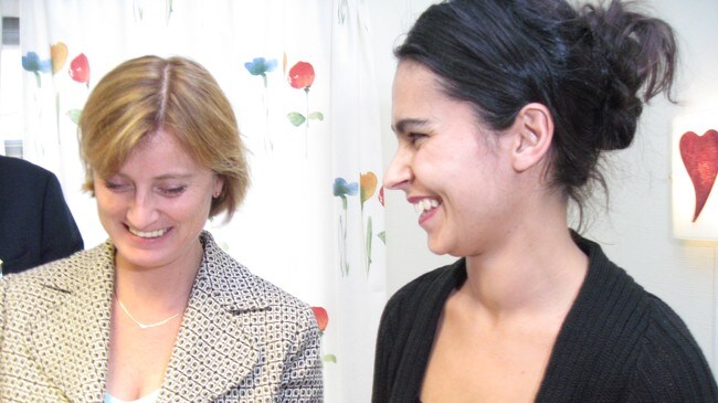 Hanne Harlem og Irmelin Kjelaas (Foto: Veronica Westhrin) Hanne Harlem og Irmelin Kjelaas (Foto: Veronica Westhrin)