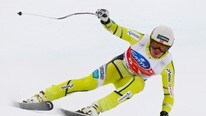 ALPINE-SKIING/ Jansrud of Norway speeds down during the second practice for the men's Alpine Skiing World Cup Downhill race in Rosa Khutor (Foto: WOLFGANG RATTAY/Reuters)