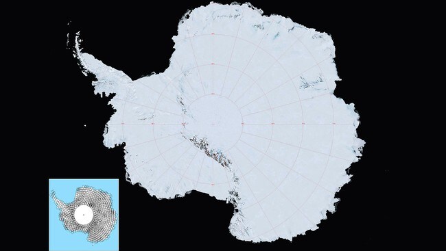 Oversiktsbilde Antarktis (Foto: NASA/Scanpix/AFP) Oversiktsbilde Antarktis (Foto: NASA/Scanpix/AFP)
