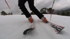 Video Korleis kante skia i Alpint (Foto: Heidi Lise Bakke/NRK)
