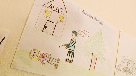 Rødskog skole tegnet Anders Behring Breivik (Foto: Idar Krogstad/NRK)