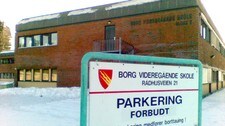 Borg videregående (Foto: Lotte Olsen/NRK) Borg videregående (Foto: Lotte Olsen/NRK)