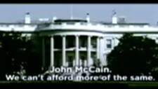 Det hvite hus i McCain-reklame (Faksimile) Det hvite hus i McCain-reklame (Faksimile)