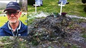 Presset til kremasjon - På grunn av leire og vann ved kirkekården Bindalseidet i Bindal, måtte Arve Nygård kremere broren sin. Familien følte seg presset til kremasjon.