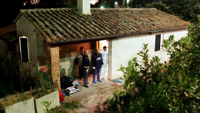 Huset til den drepte studenten Meredith Kercher (Foto: STRINGER/ITALY/REUTERS)