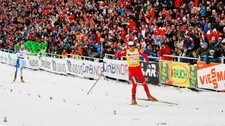 Petter Northug vinner i Holmenkollen (Foto: Erlend Aas/Scanpix)