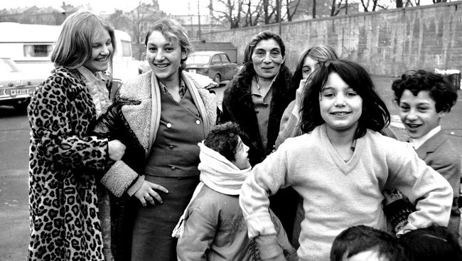 Rom-folket i Oslo våren 1968 (Foto: Børretzen, Sverre A./Scanpix)