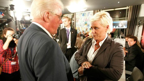 valgvake Frp (Foto: Kallestad, Gorm/Scanpix)