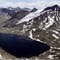 KYRKJA:Vakre Jotunheimen fra fjellet Kyrkja. 