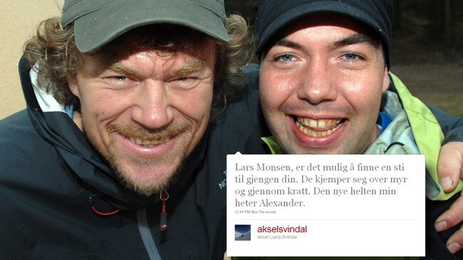 Lars Monsen og Aleksander Berg Øverland (NRK) Lars Monsen og Aleksander Berg Øverland (NRK)