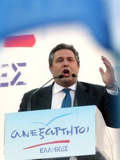 Panos Kammenos (Foto: SAKIS MITROLIDIS/Afp) Panos Kammenos (Foto: SAKIS MITROLIDIS/Afp)