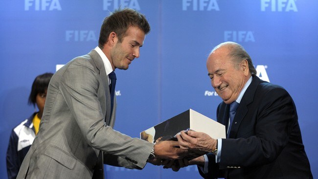 David Beckham racism comment Sepp Blatter resign november 2011