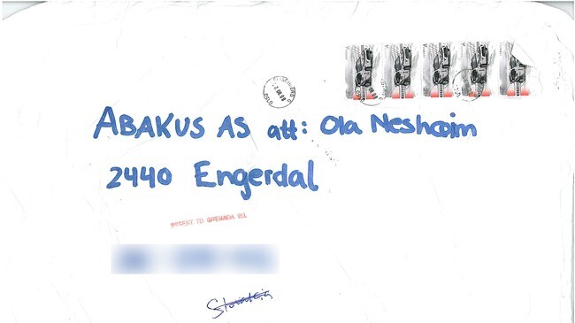 Brevet som gikk jorda rundt. Brevet som gikk jorda rundt.