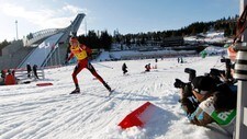 Emil Hegle Svendsen i Holmenkollen (Foto: Larsen, Håkon Mosvold/Scanpix)