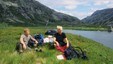 Fra den frodige Storådalen ved Nilsebu. Her biter fisken